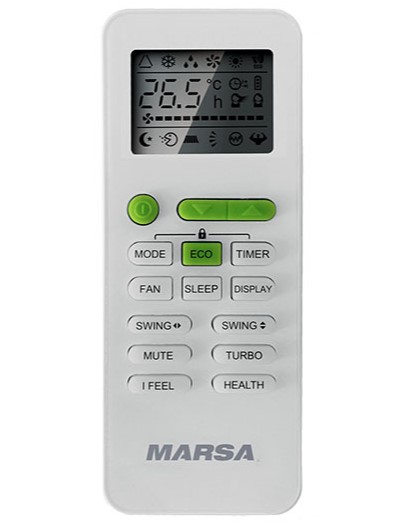 9138411 Кондиционер настенный мультисплит-система Marsa MRK-3M21HTPE-W/MRK-T09PA/MRK-T09PA/MRK-T09PA белый STDN-0008790 - Вид №2