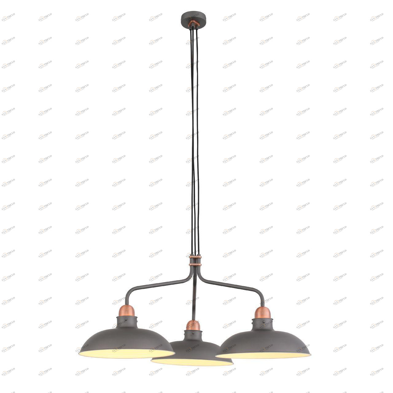 Подвесная люстра ST Luce Pietanza SL323.403.03 ST LUCE ДИЗАЙНЕРСКИЕ, PIETANZA 138202 Серый 