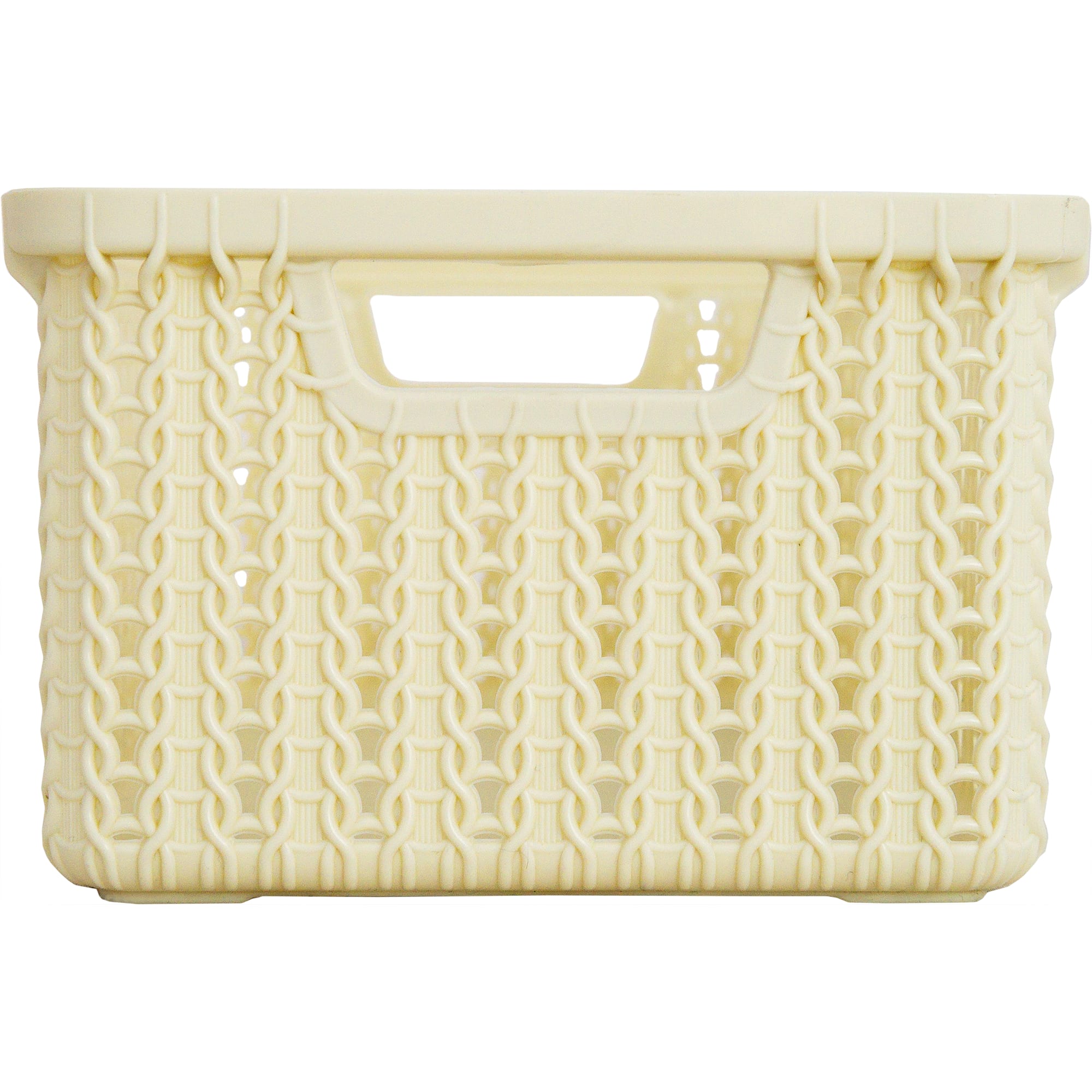 82137987 Корзинка для хранения «», 3 л, цвет слоновая кость Вязание Santreyd  - Вид №1