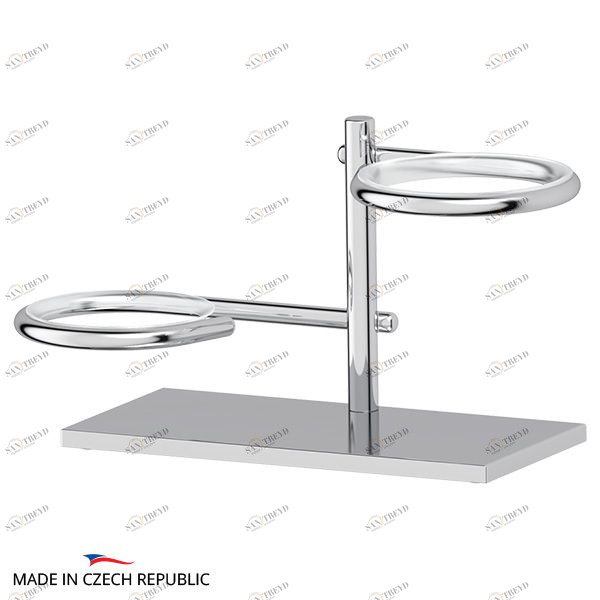 Держатель стакана/дозатора жидкого мыла и мыльницы настольный Santreyd DOM 005