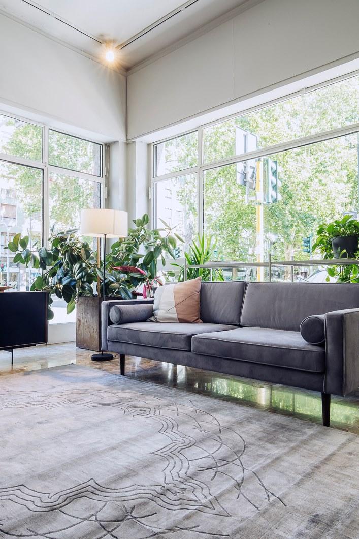 Arte di tappeti Прямоугольный коврик из вискозы ручной работы Dafè G217 - Вид №1