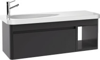 PN2160.01.GR Боковой шкаф Creavit