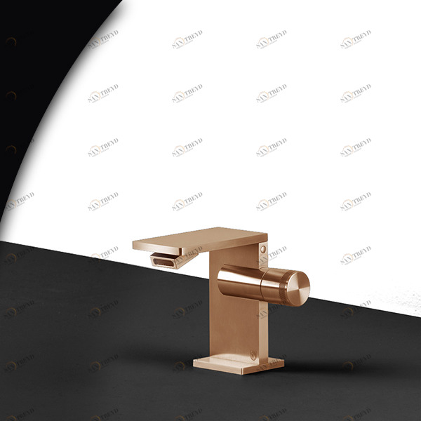 Смеситель для биде AICO AIC4R розовое золото Radomonte