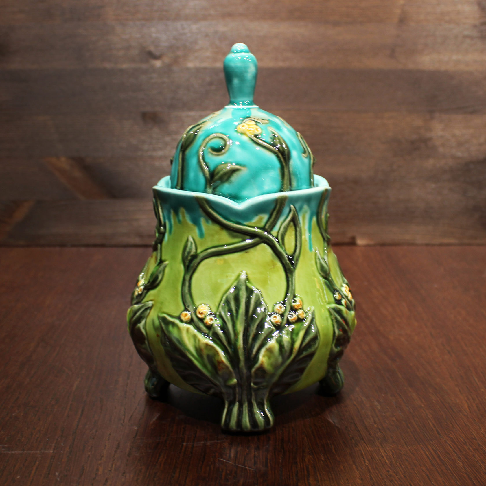 Сахарница «Летний луг» Голубой/Желтый PROVANSFAIENCE  - Вид №13