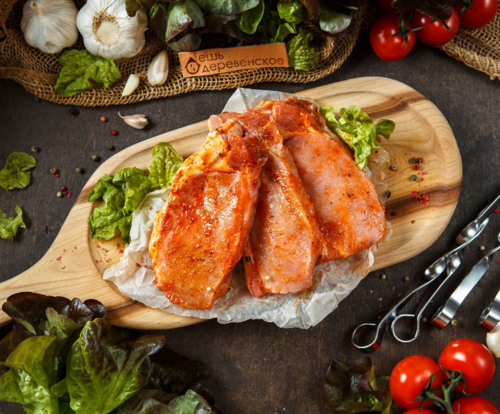 6309 Стейк свиной в грузинском маринаде Вкусляндия 