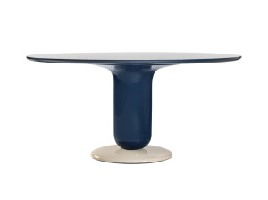 Круглый стол из стекловолокна и столешница Fenix