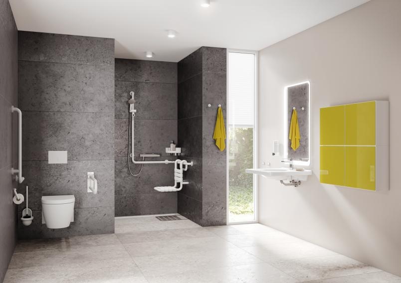 477.06B10005 Дозатор для жидкого мыла HEWI Edition matt | Polyamid  - Вид №12