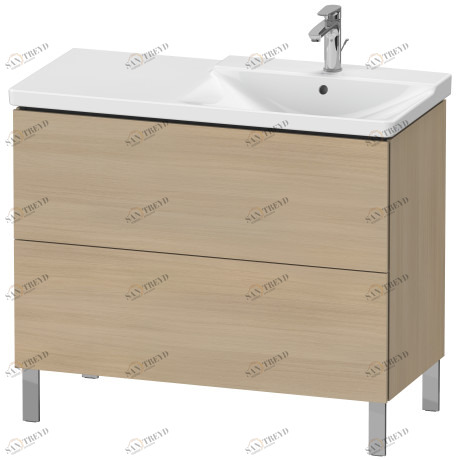 LC660207171 L-Cube Тумбочка напольная Средиземноморский дуб Duravit