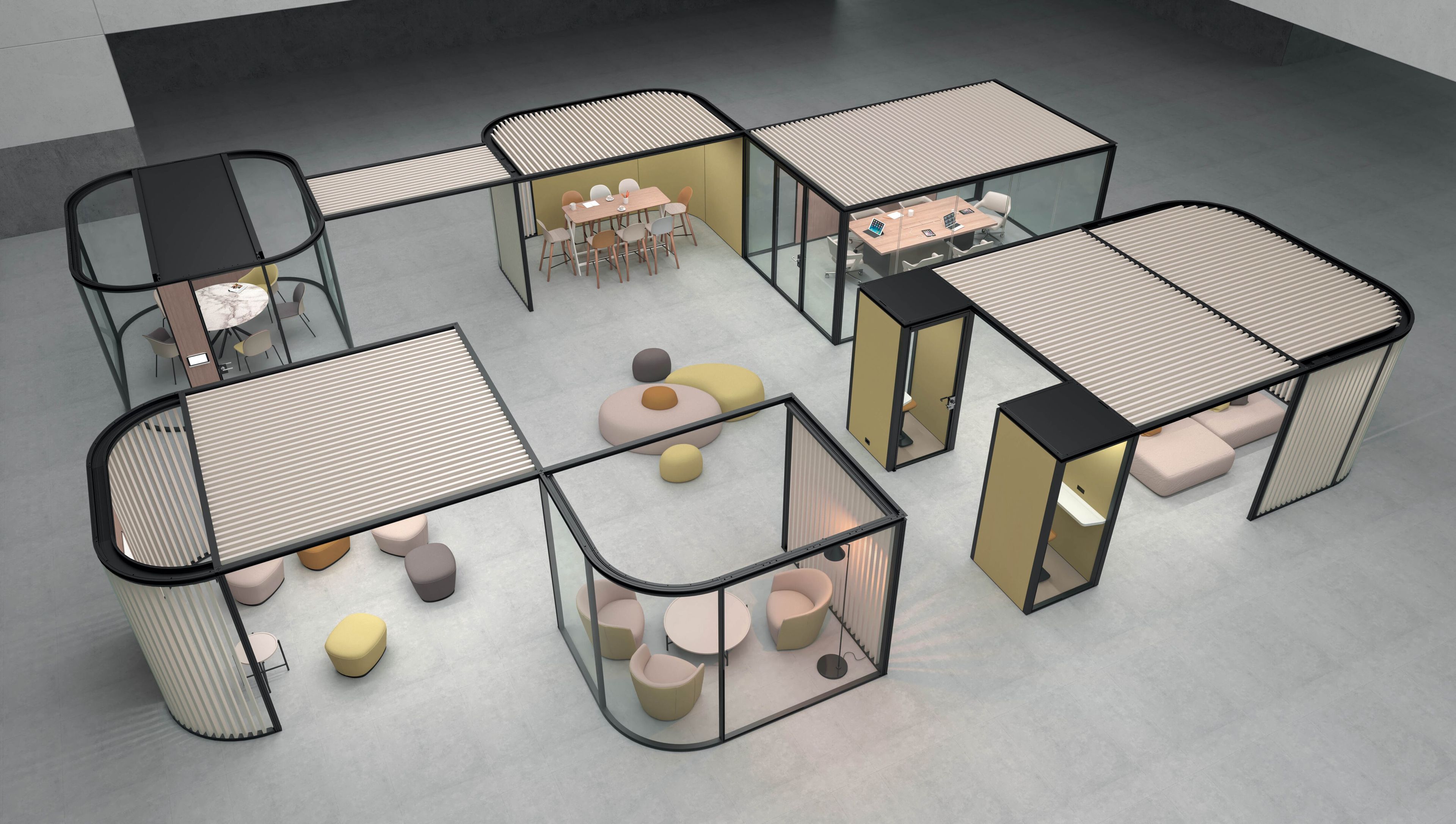 Акустическая офисная кабина ESTEL GROUP CAMPIELLO ARCH-00126833 - Вид №11