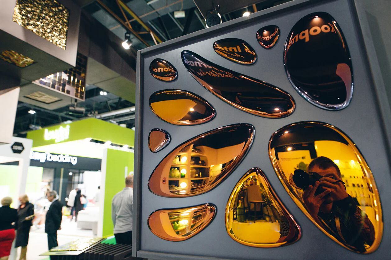 Декоративный предмет стеклянной стены PlusObject капли ARCH-00140702 - Вид №1