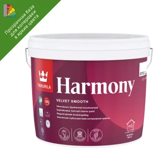 Краска для колеровки водно-дисперсионная Tikkurila Harmony прозрачная база С 2.7 л