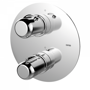35120350 BASIC Хром Встроенный термостатический с запорным Хром GRB MIXERS