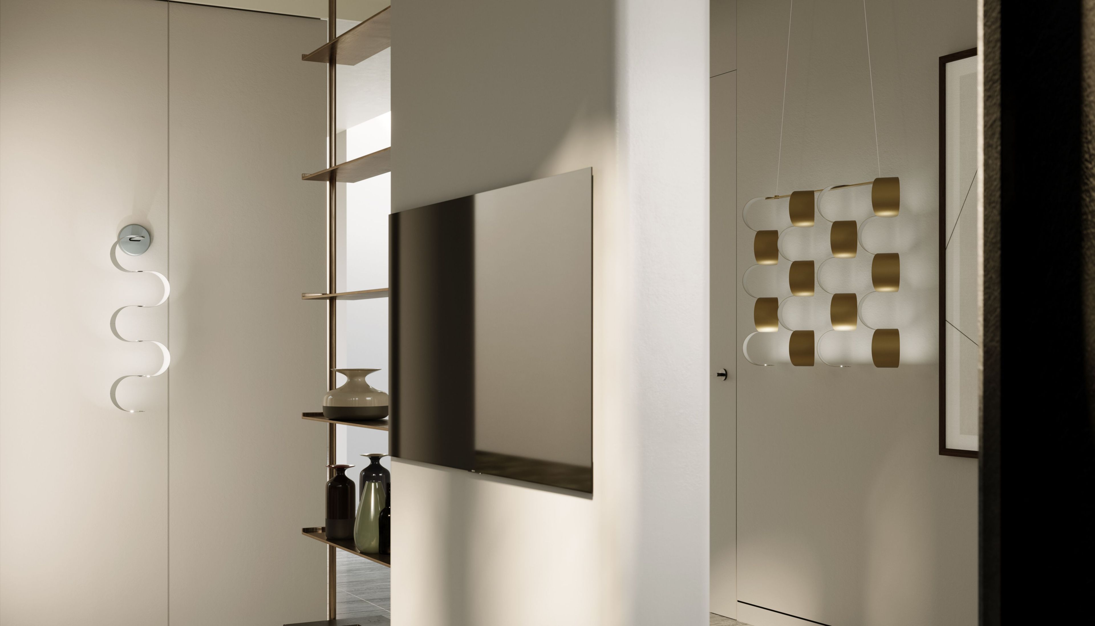 Алюминиевый светодиодный настенный светильник Martinelli Luce FRA TAC ARCH-00084290 - Вид №4