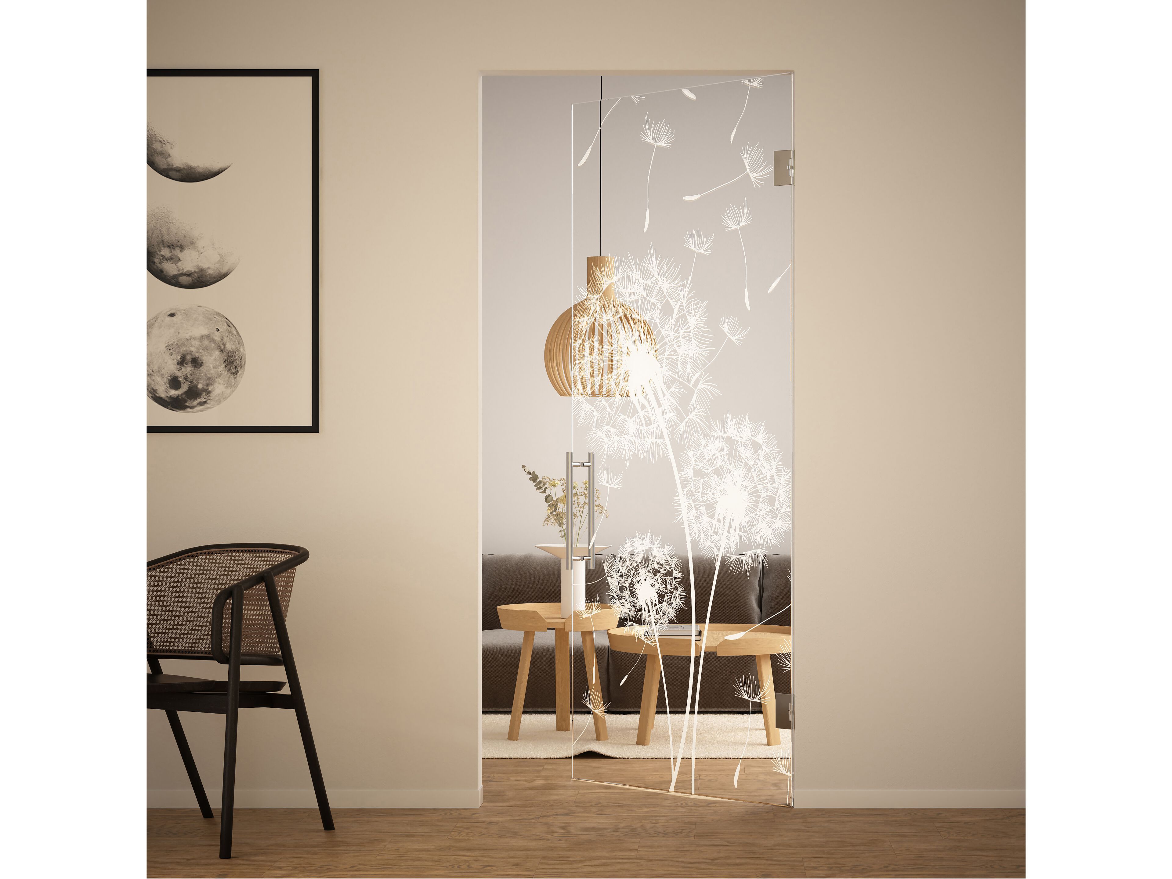 Стеклянная распашная дверь DIERRE Lucenti ARCH-00137624