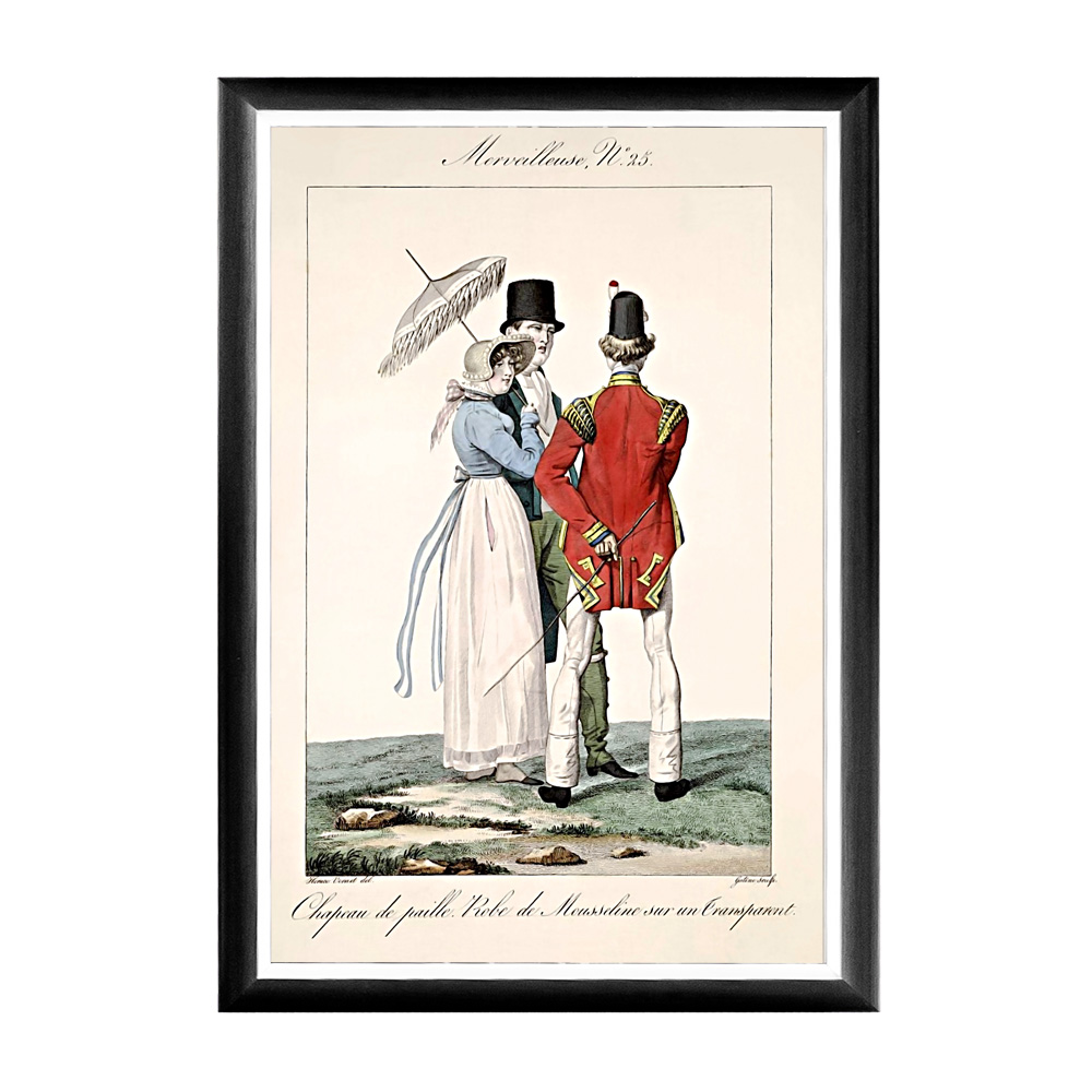 732022501_1818 Арт-постер «Соломенная шляпка. Прозрачное муслиновое платье» Object Desire 