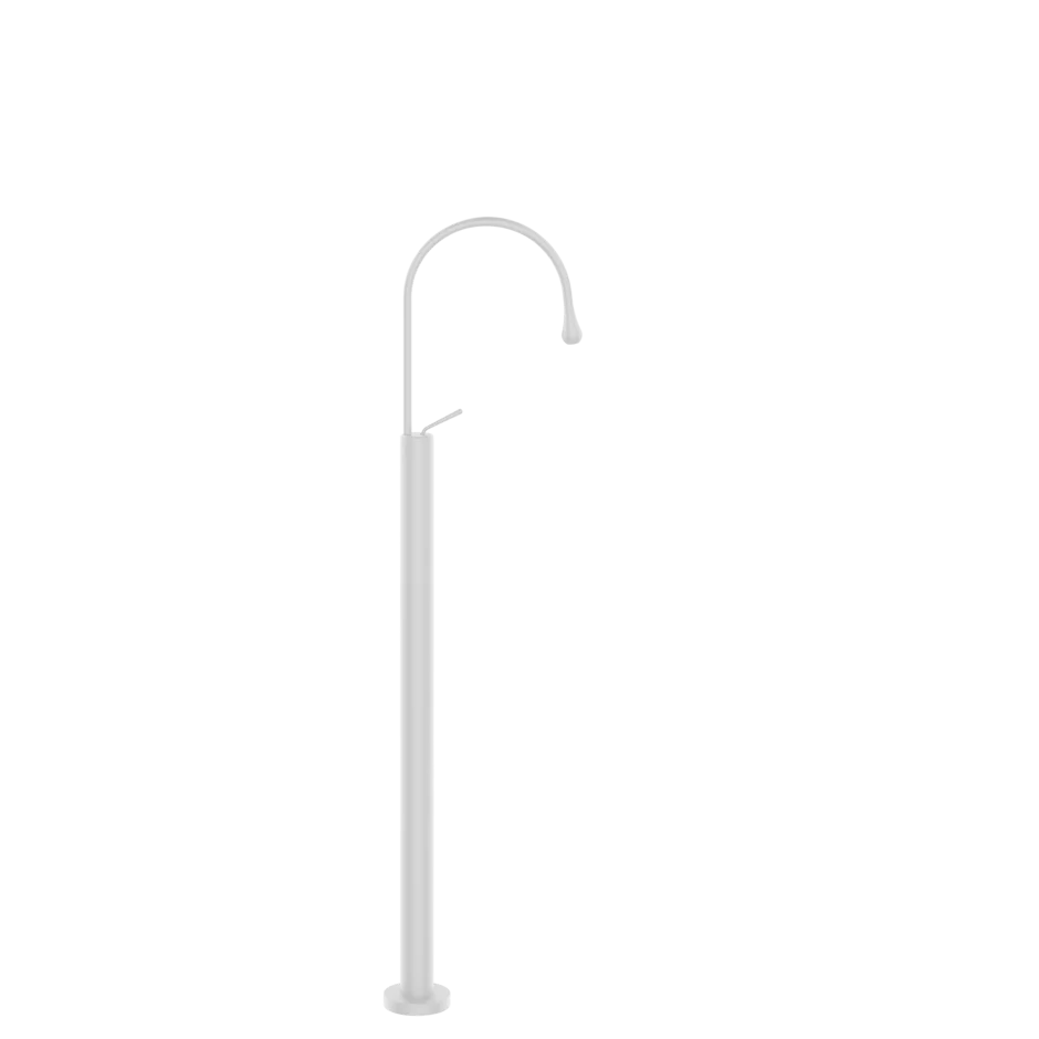 Смеситель для умывальника 33626 279 Gessi Goccia МАТОВО-БЕЛЫЙ 33626279