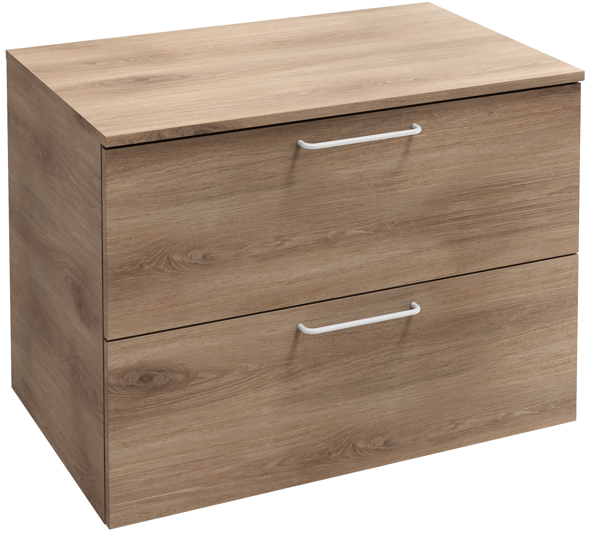 EB2548-R6-NR4 Тумба с ящиками 80 см, 2 ящика, белая ручка JACOB DELAFON ODÉON RIVE GAUCHE ODEON RIVE GAUCHE