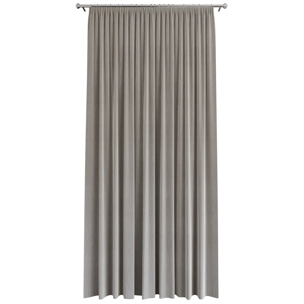 Штора MIAMOZA Камелия 200x280 см бежевая бархатная 89405537 STLM-1571397 - Вид №1