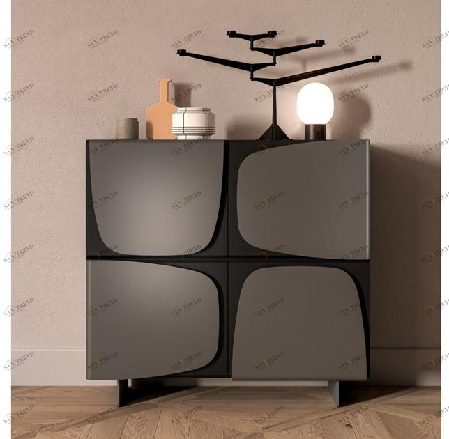 Ozzio Italia Буфет лакированный с распашными дверцами  X307 