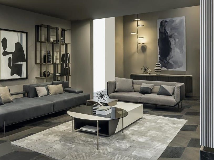 Диван из нубука Shake Призма ARCH-00061135 - Вид №3