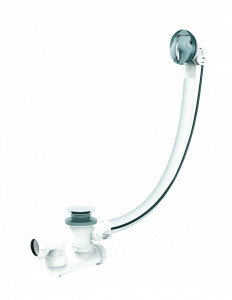 581900 000 00  Автоматическое опорожнение кабеля 650 мм, сифон поворачивается на 360 °, NF, хромированное покрытие Valentin Хром