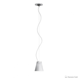 Подвесной светильник Fabbian D87A01 01 белый FLOW