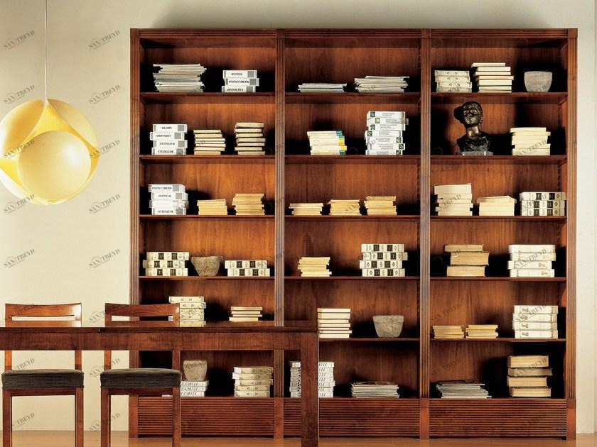 Morelato Открытый деревянный книжный шкаф Biblioteca Art. 3268