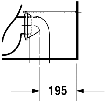 0128092000 Компакт унитаз с бачком Белый Duravit Starck 3 Германия - Вид №7