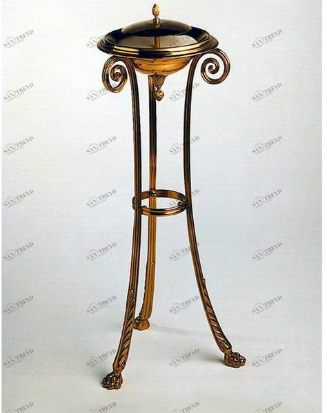 Tisserant Офисная пепельница из бронзы sun-id-1405937