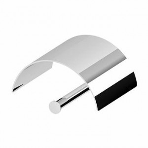 ZAC331 Держатель туалетной бумаги с крышкой. Zucchetti Isy