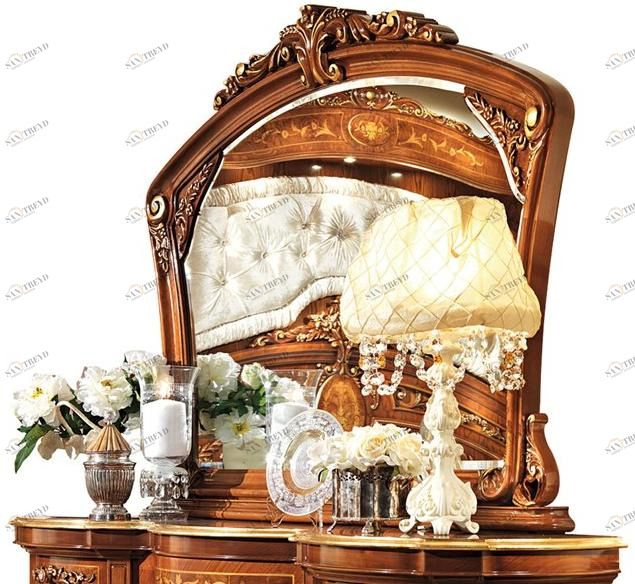 Barnini Oseo Прямоугольное зеркало в настенной раме Reggenza luxury X039