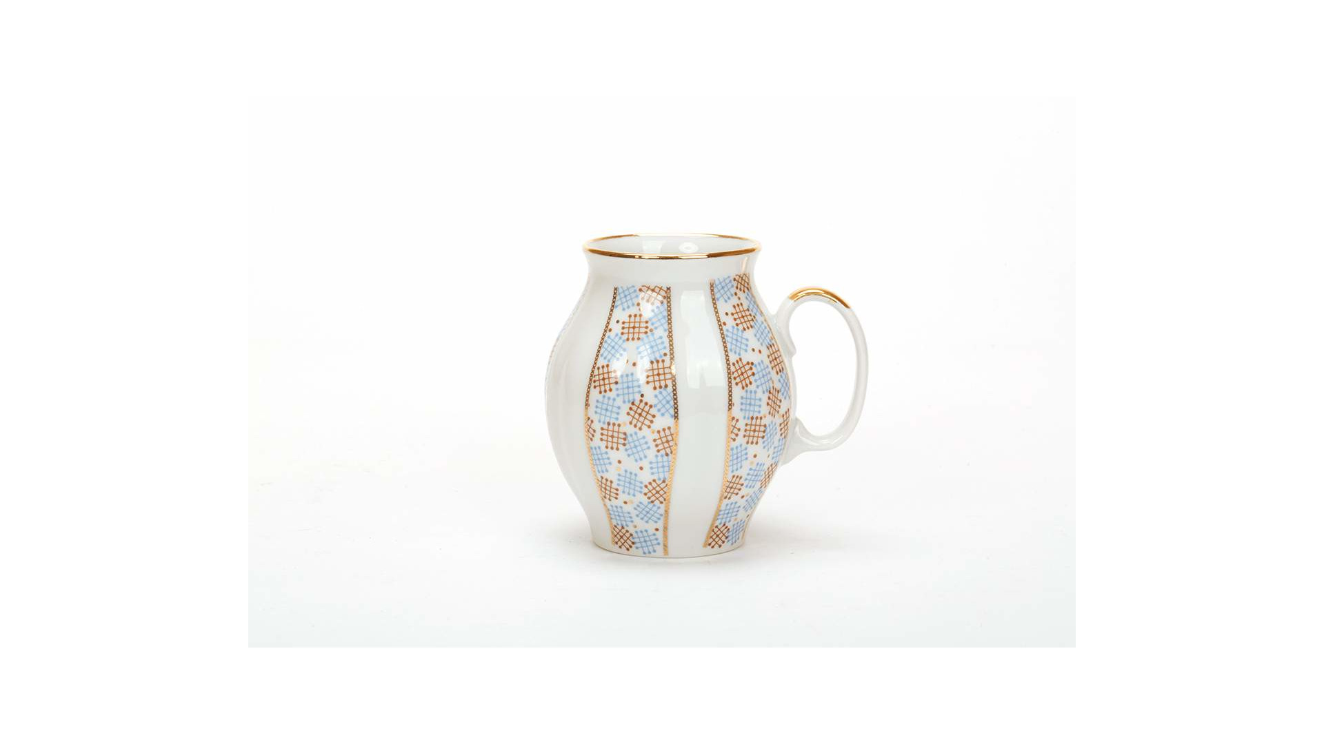 10631347 Дулевский фарфор Сервиз чайный 6/21 "Белый лебедь" "Конфетти" Фарфор  - Вид №2