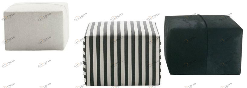 B&B Italia Пуф из мягкой ткани P60 sun-id-1484493