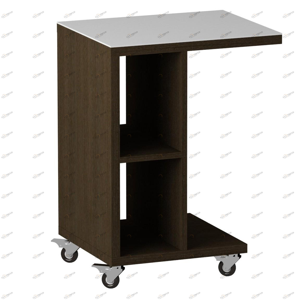 Кофейный столик со стеклянной столешницей венге LS 741 IMPEX  00-3967375 Венге 