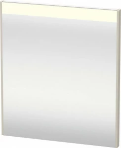 BR700109191 Зеркало с подсветкой Brioso #BR7001 620 x 45 мм Серо-коричневый декор