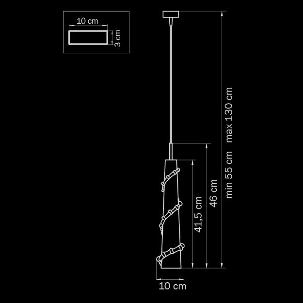Подвесной светильник Lightstar Petalo 804310 LIGHTSTAR PETALO 070480 Белый  - Вид №1