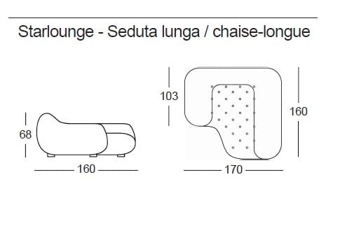 Кушетка Giovannetti STARLOUNGE ARCH-00108883 - Вид №5