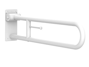 Пластиковая откидная ручка для ванной комнаты с держателем рулона