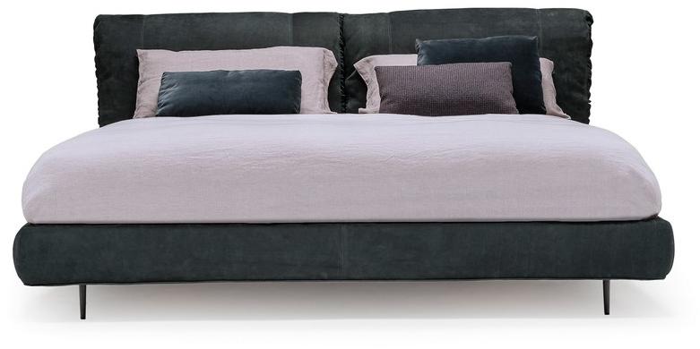 Arketipo Двуспальная кровать из ткани с мягким изголовьем sun-id-1486002 - Вид №2