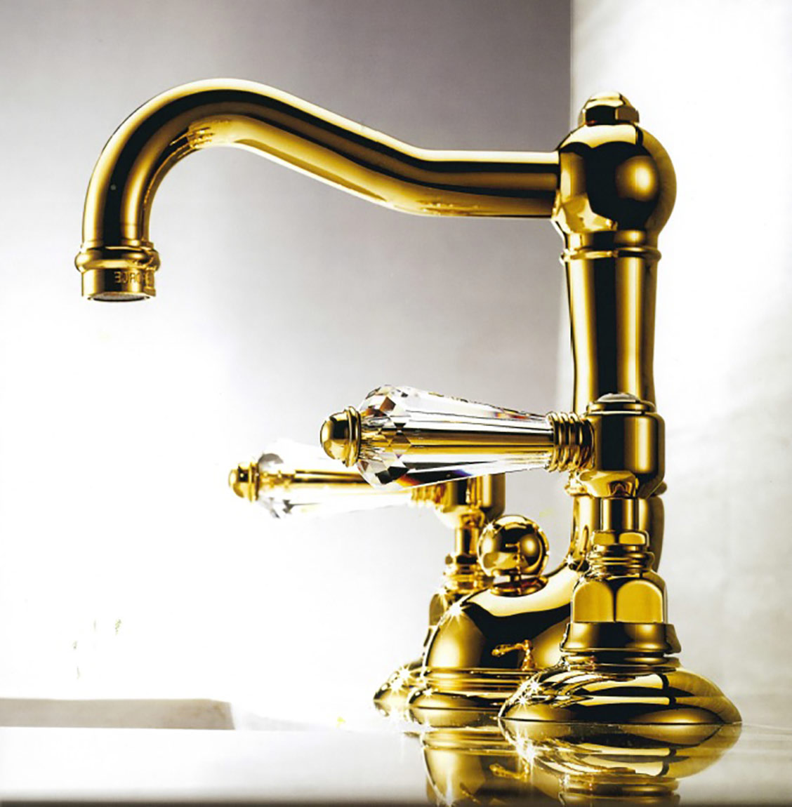 1412 ** 93 Встроенный запорный кран 1/2 ” Nicolazzi Series Half Dome Crystal  - Вид №4