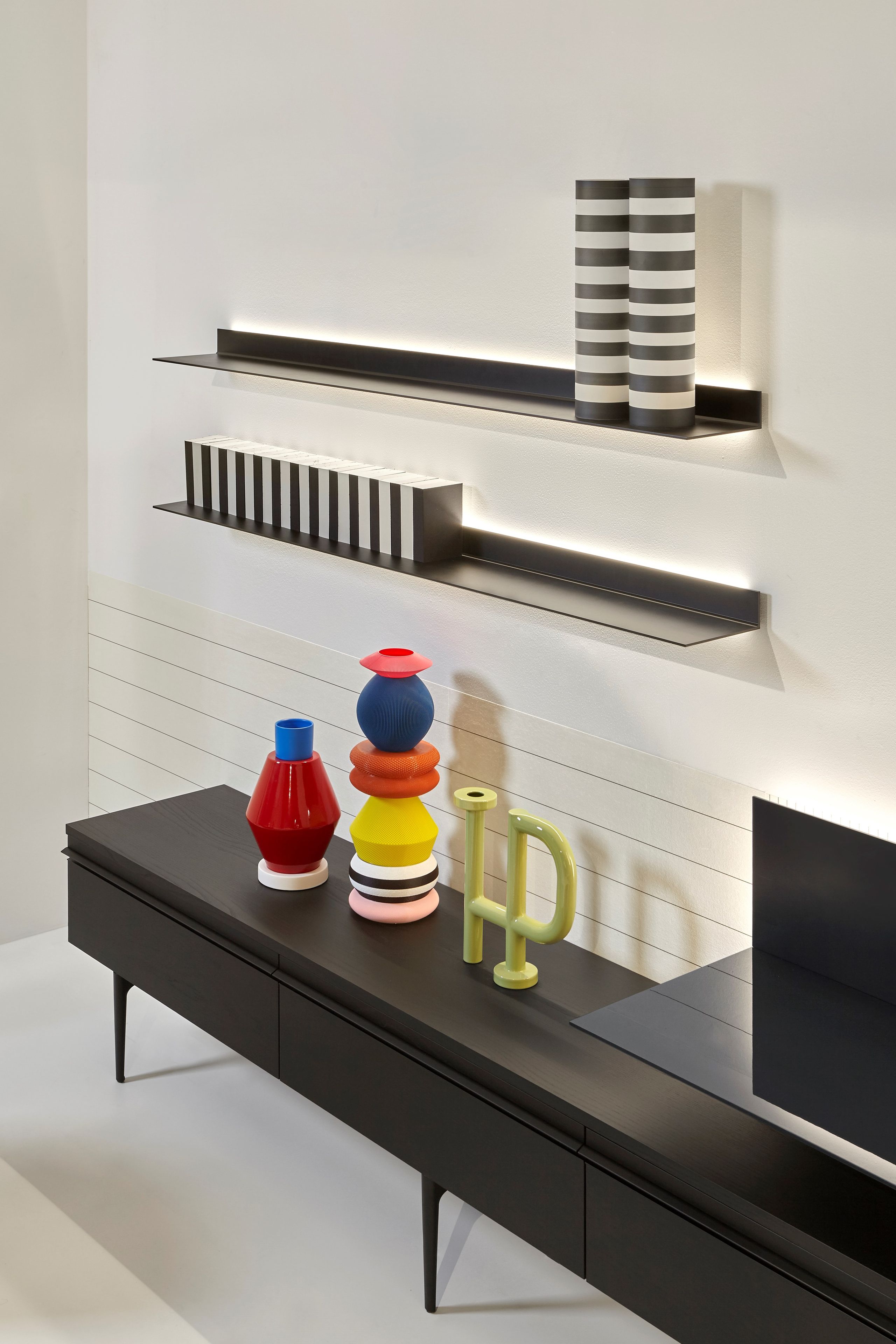 Алюминиевая полка для ванной Antoniolupi TEKNA ARCH-00083869 - Вид №1