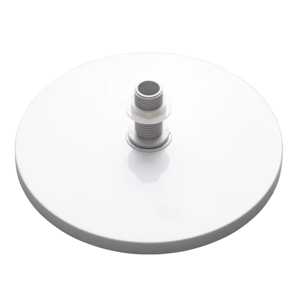 Лейка для верхнего душа KONSENSA Борнео круглая цвет белый STLM-2106409 - Вид №3