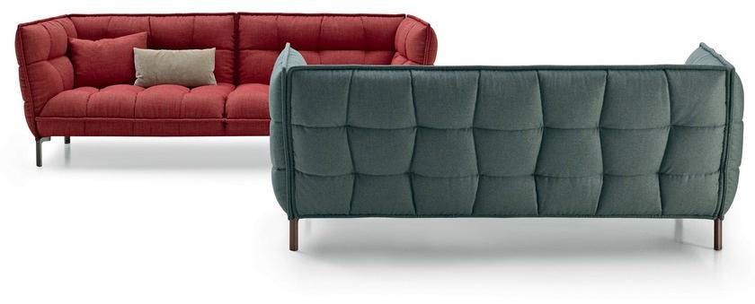 B&B Italia Тафтинговый диван из ткани Husk sun-id-1447433 - Вид №3