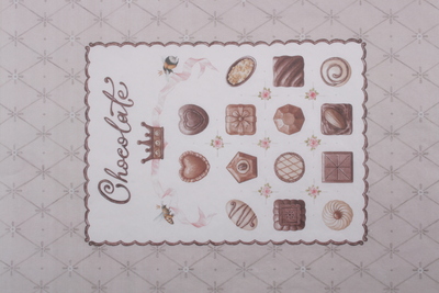 01052 Декупажная карта 21 x 29.7 см СК "Шоколадная глазурь" Чип-Арт 
