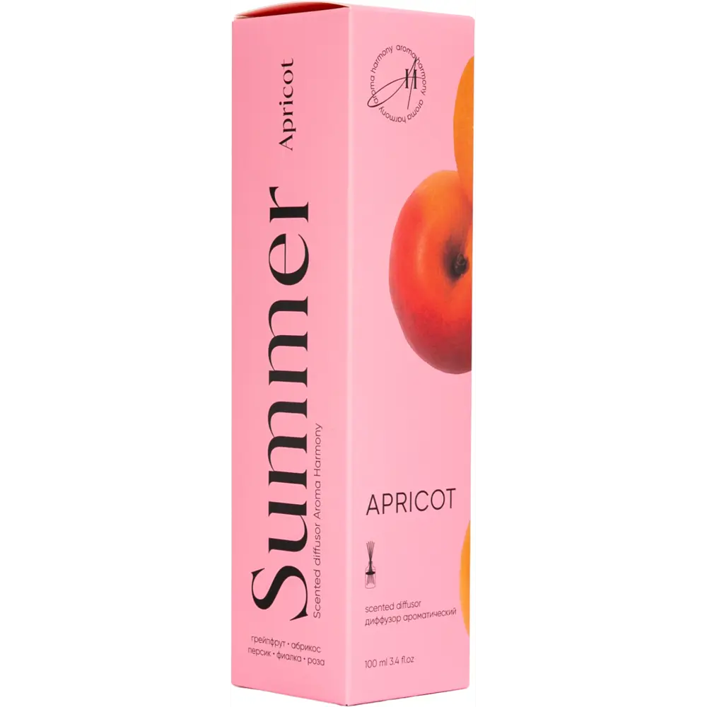 AROMA HARMONY Диффузор Summer Apricot с фруктово-цветочным ароматом 89359600 STLM-1574115 - Вид №1