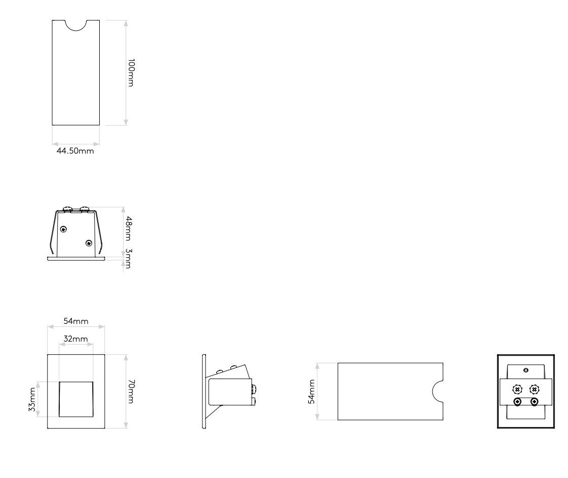 Настенный маркер из нержавеющей стали Astro Lighting Borgo ARCH-00105683 - Вид №2