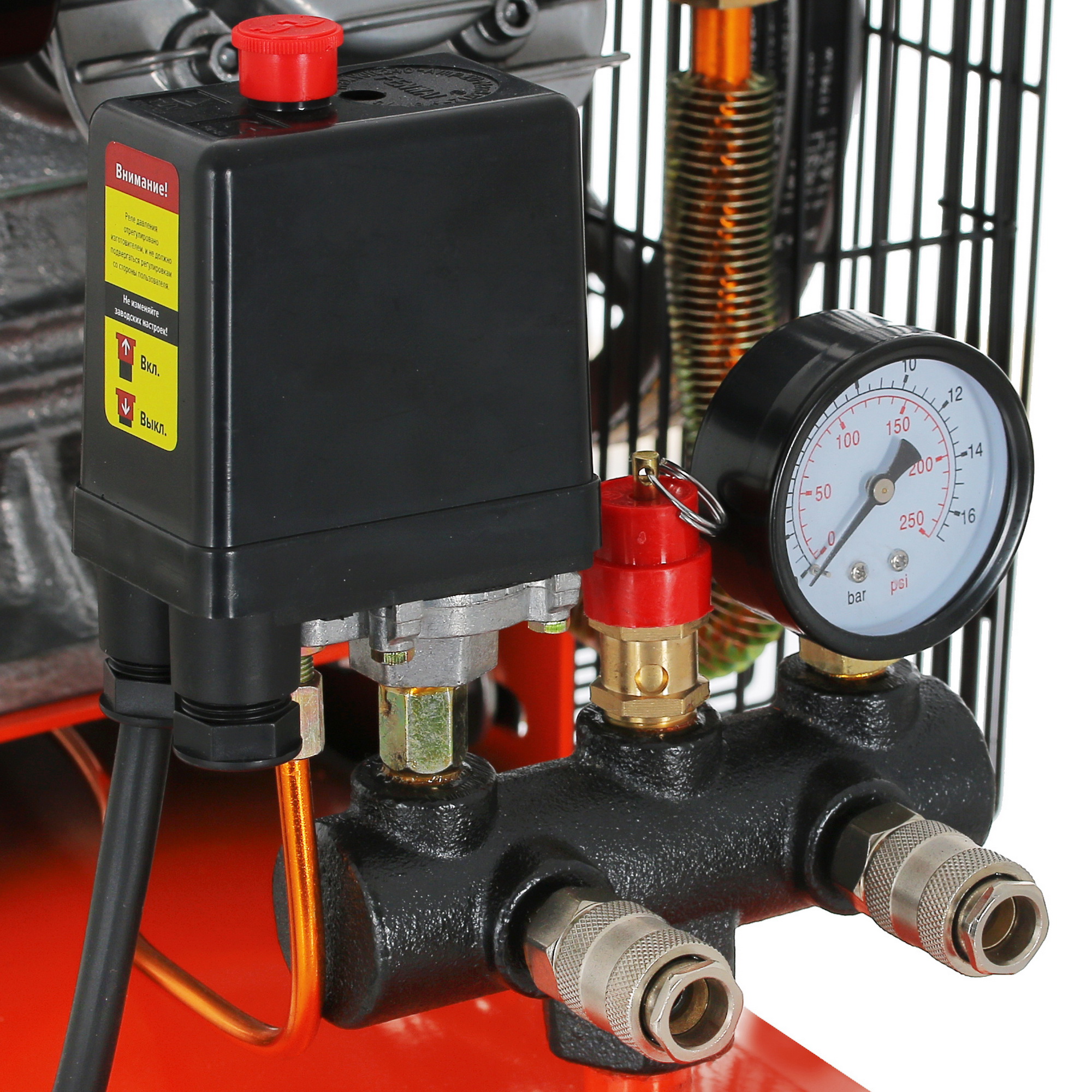 Компрессор поршневой масляный Кратон AC-630-110-BDW 9024853 STDN-0058088 - Вид №5