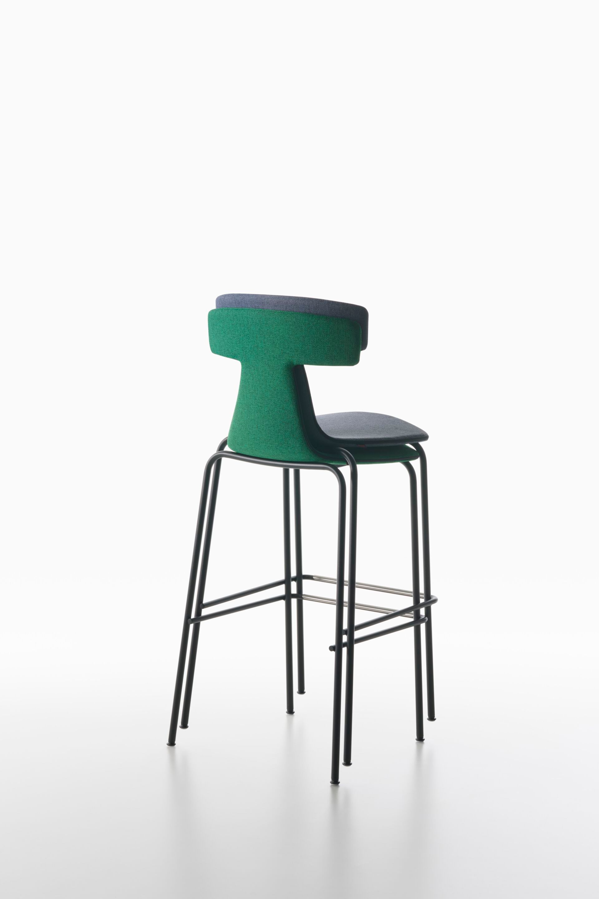 Тканевый мягкий стул со спинкой Plank ARCH-00096602 - Вид №1