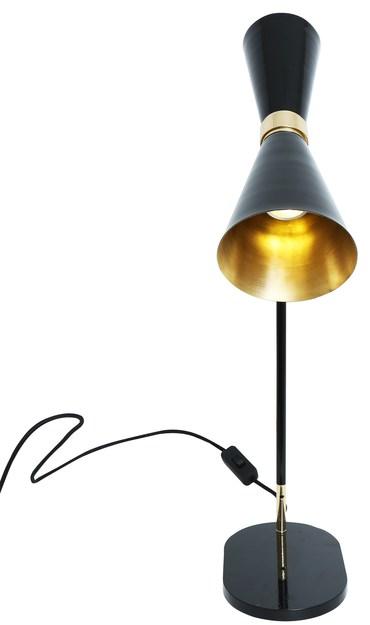 Mullan Lighting Настольная лампа из латуни, регулируемая вручную Cairo Mltl033  - Вид №2