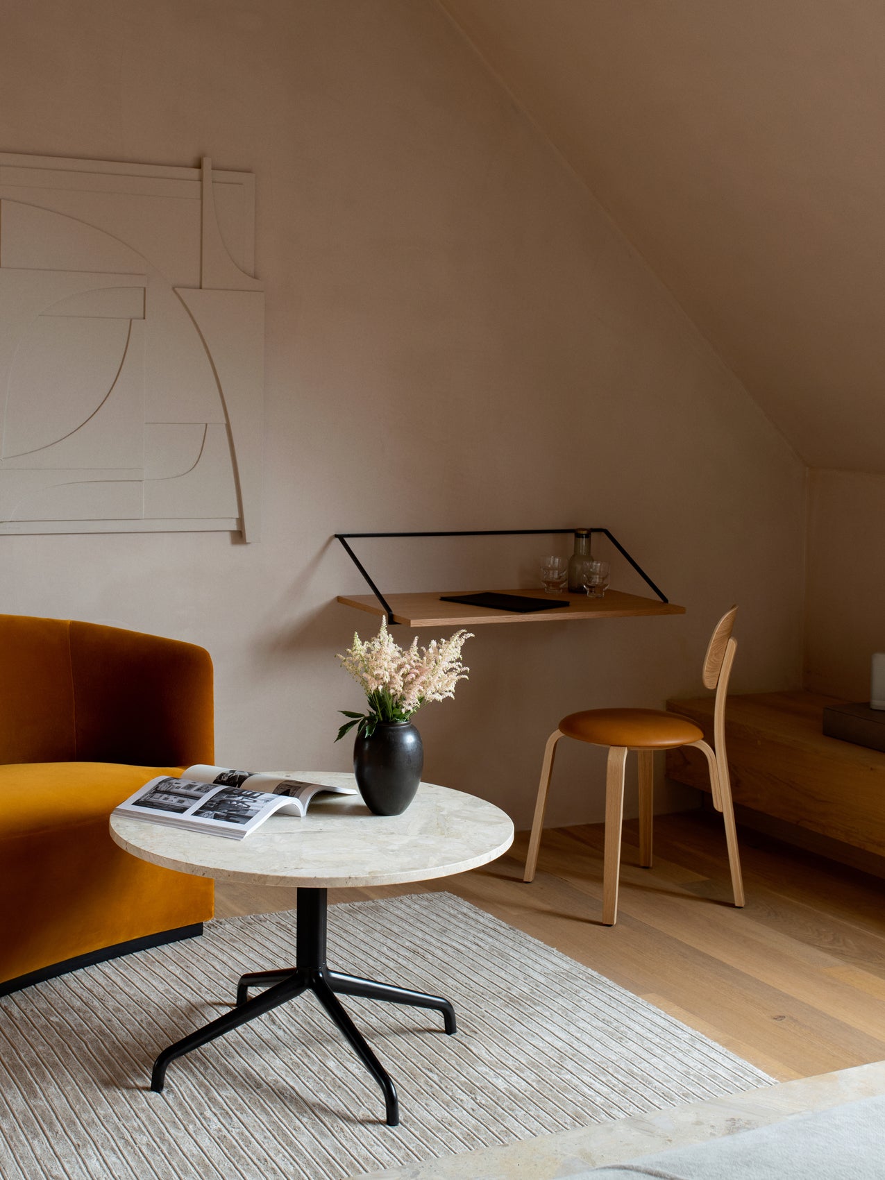 5709262042579 Afteroom Plus, Обеденный стул на деревянной основе, обитый LuceLight  - Вид №4